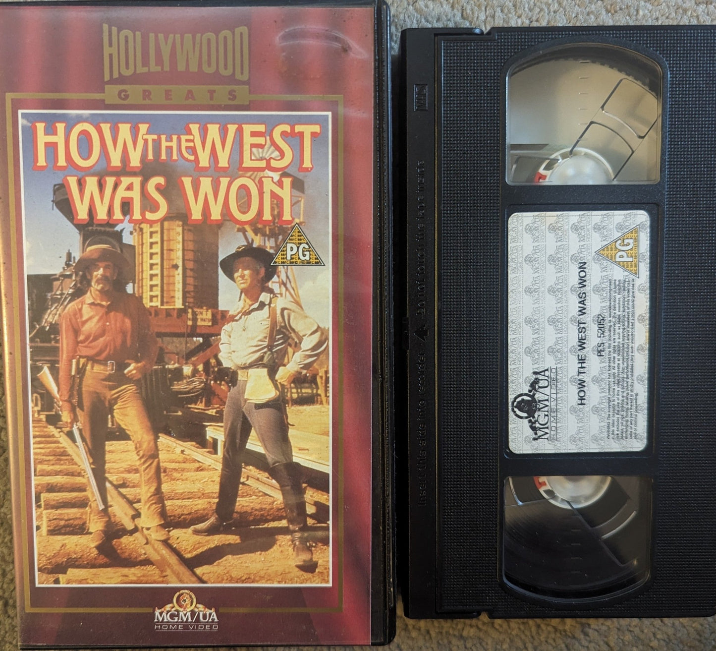 How The West Was Won (1962) VHS Video - Flippin Retro Video Shop