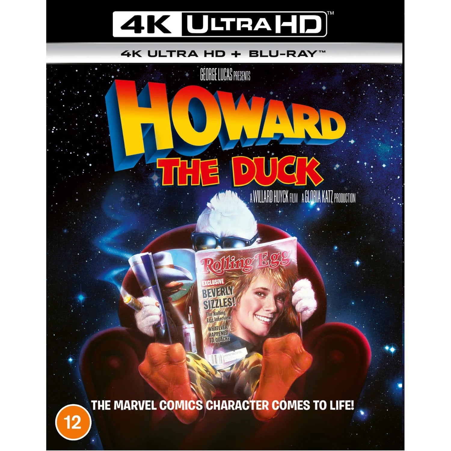 Howard The Duck (1986) 4K Ultra HD Blu - Ray - Flippin Retro Video Shop