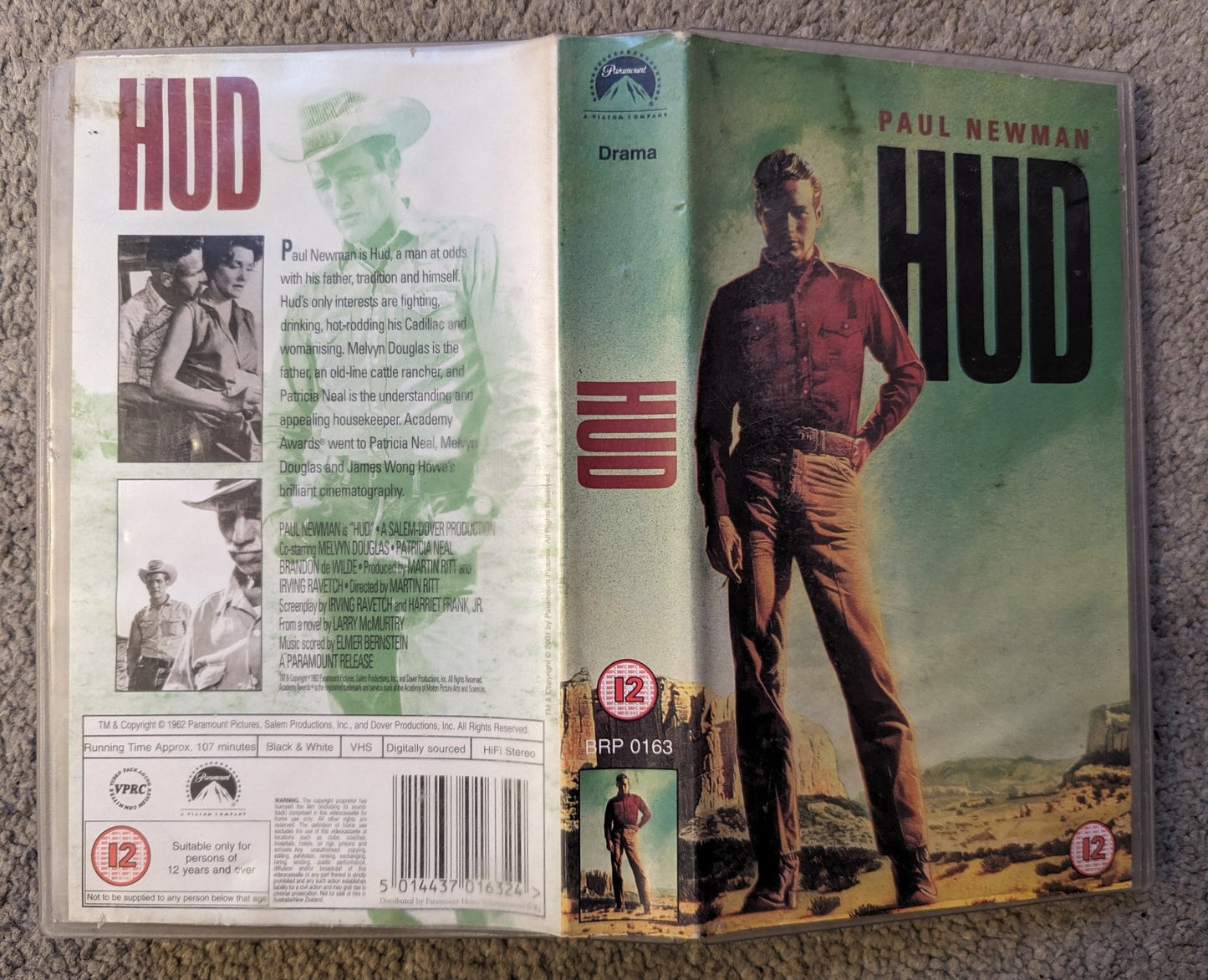 Hud (1963) VHS Video - Flippin Retro Video Shop