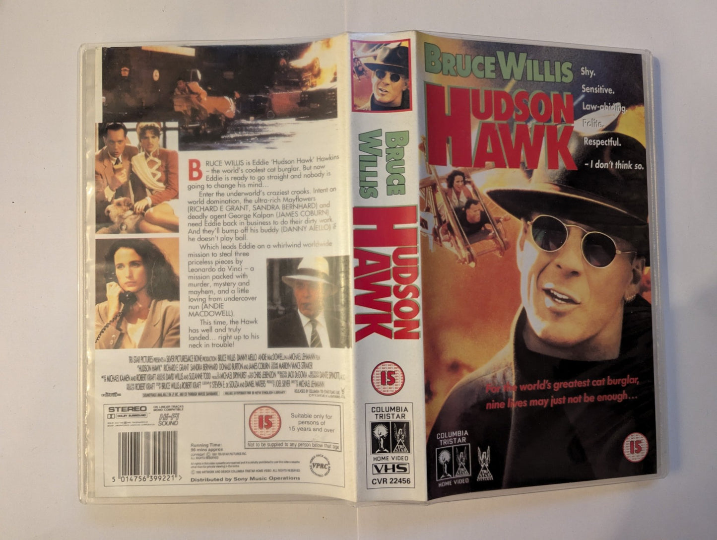 Hudson Hawk (1991) VHS Video - Flippin Retro