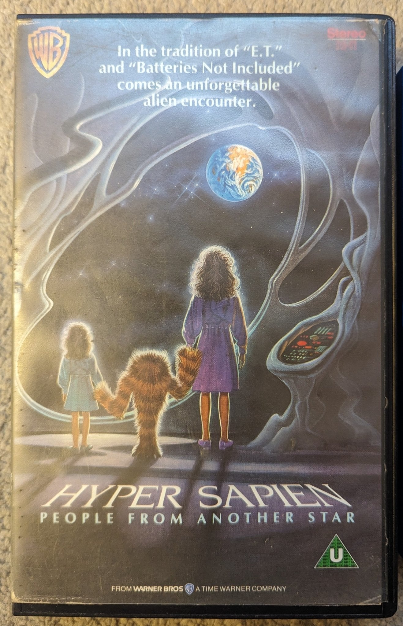 Hyper Sapien (1986) VHS Video Ex Rental - Flippin Retro Video Shop