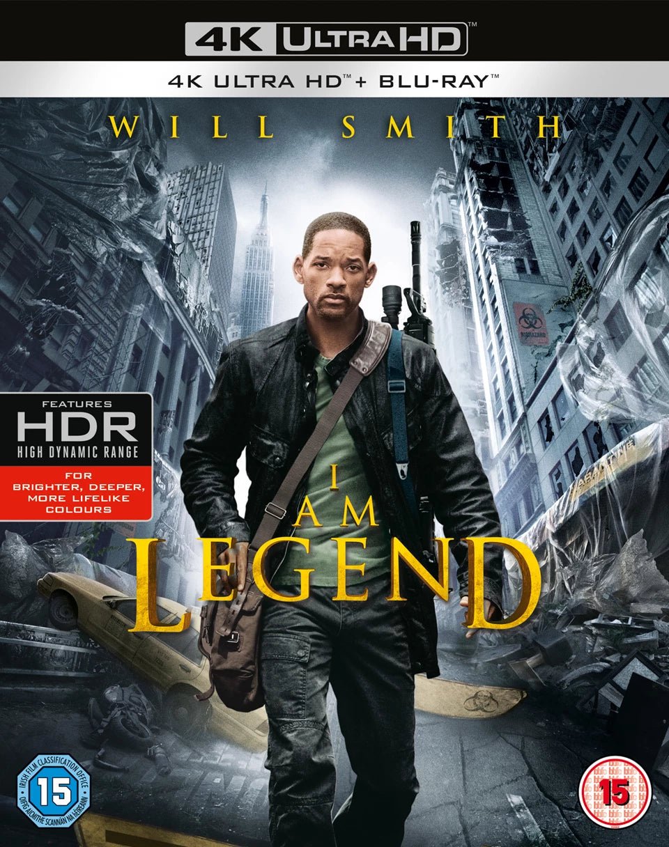 I Am Legend (2007) 4K Ultra HD Blu - Ray - Flippin Retro Video Shop