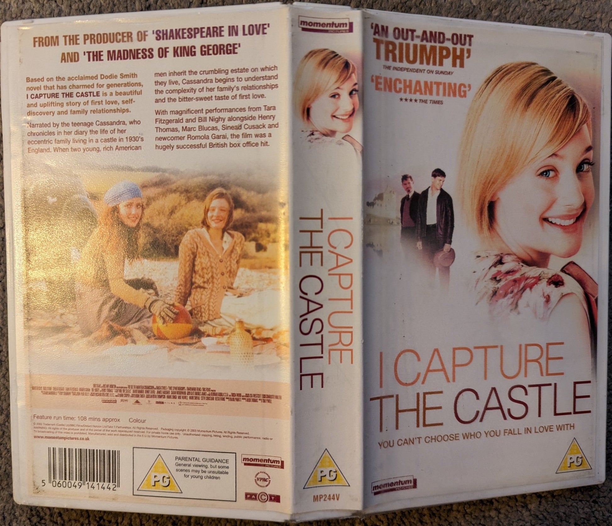 I Capture The Castle (2003) VHS Video - Flippin Retro Video Shop