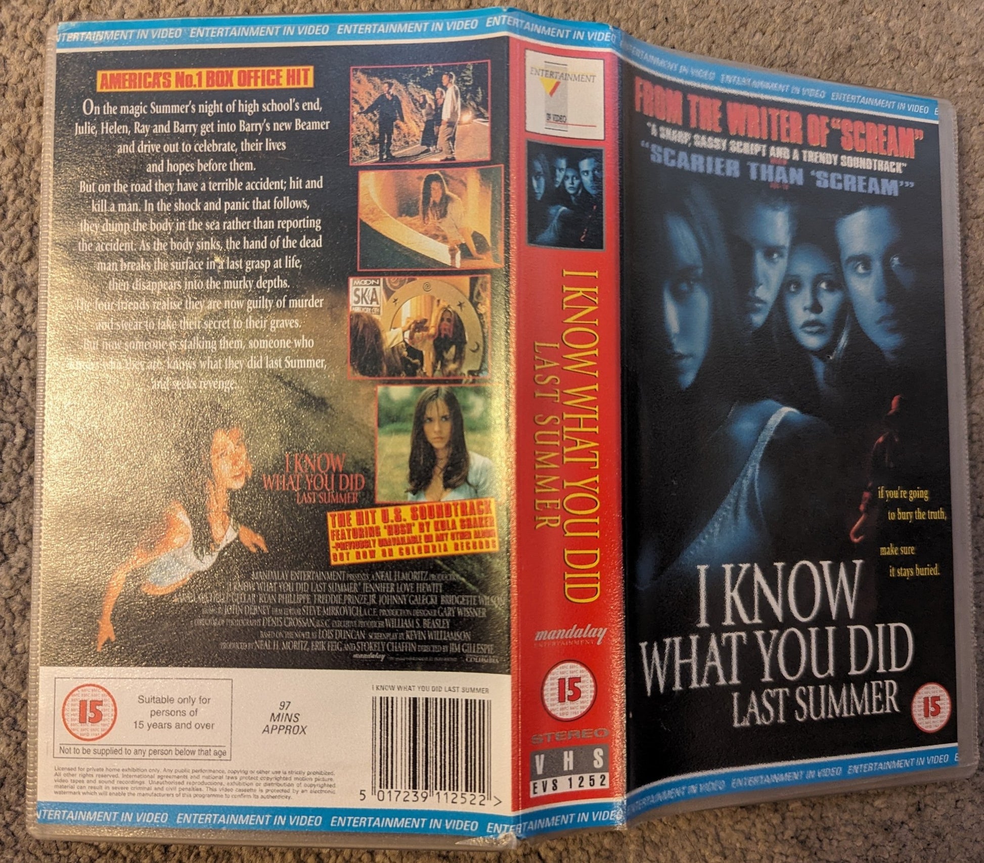 I know What You Did Last Summer (1997) VHS Video - Flippin Retro Video Shop