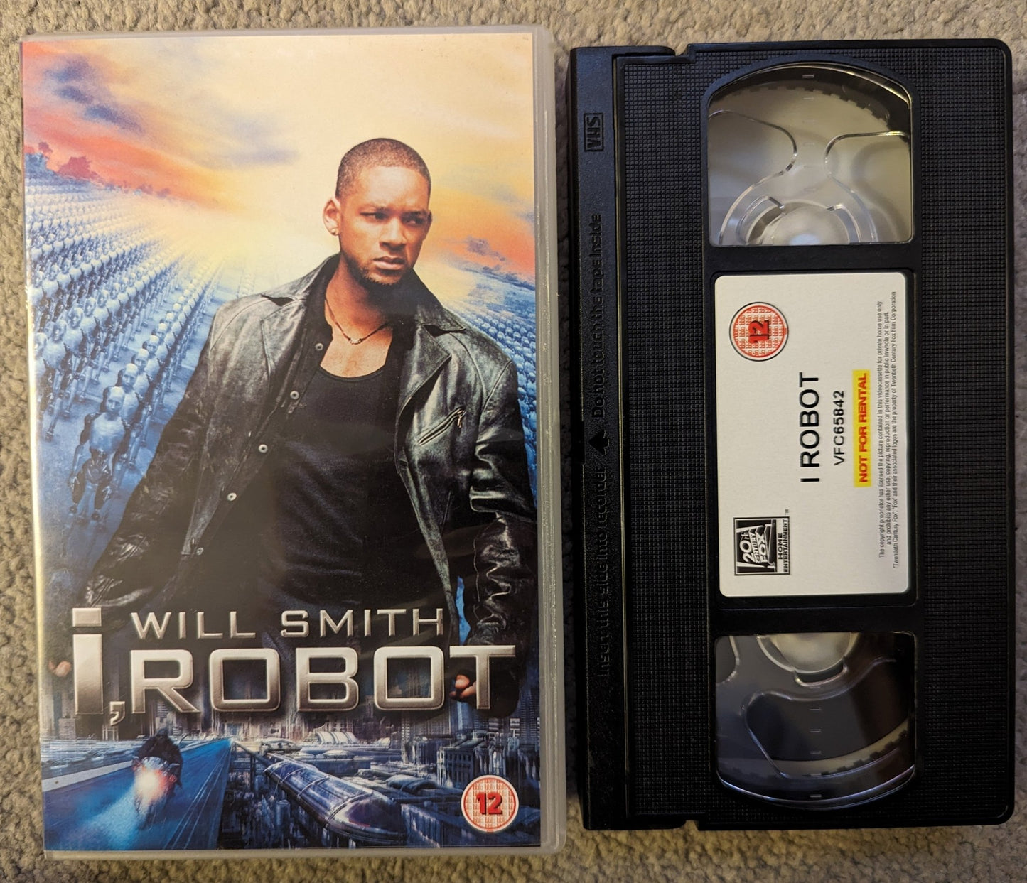 I Robot (2004) VHS Video - Flippin Retro Video Shop