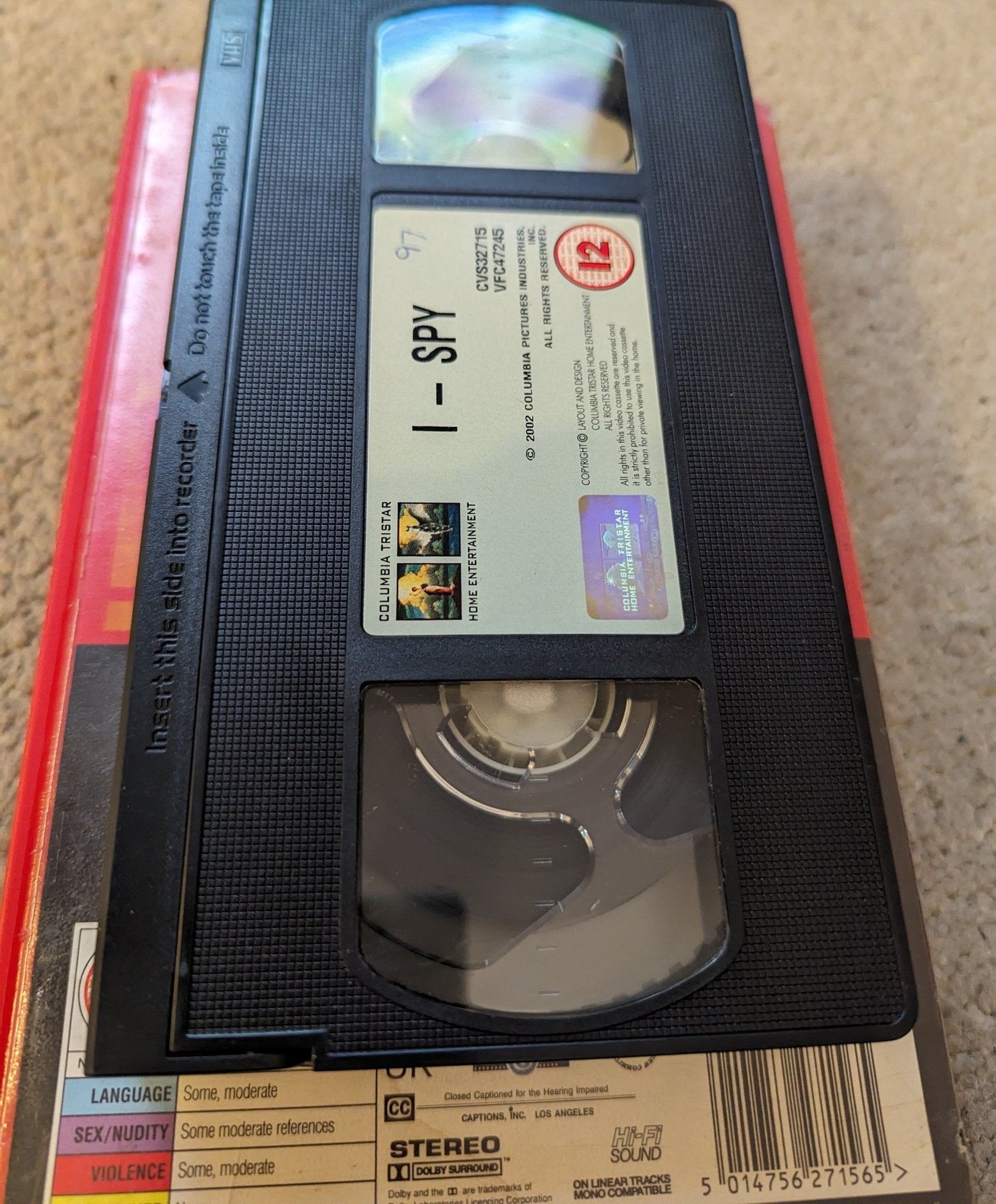 I - Spy (2002) VHS Video Ex Rental - Flippin Retro Video Shop