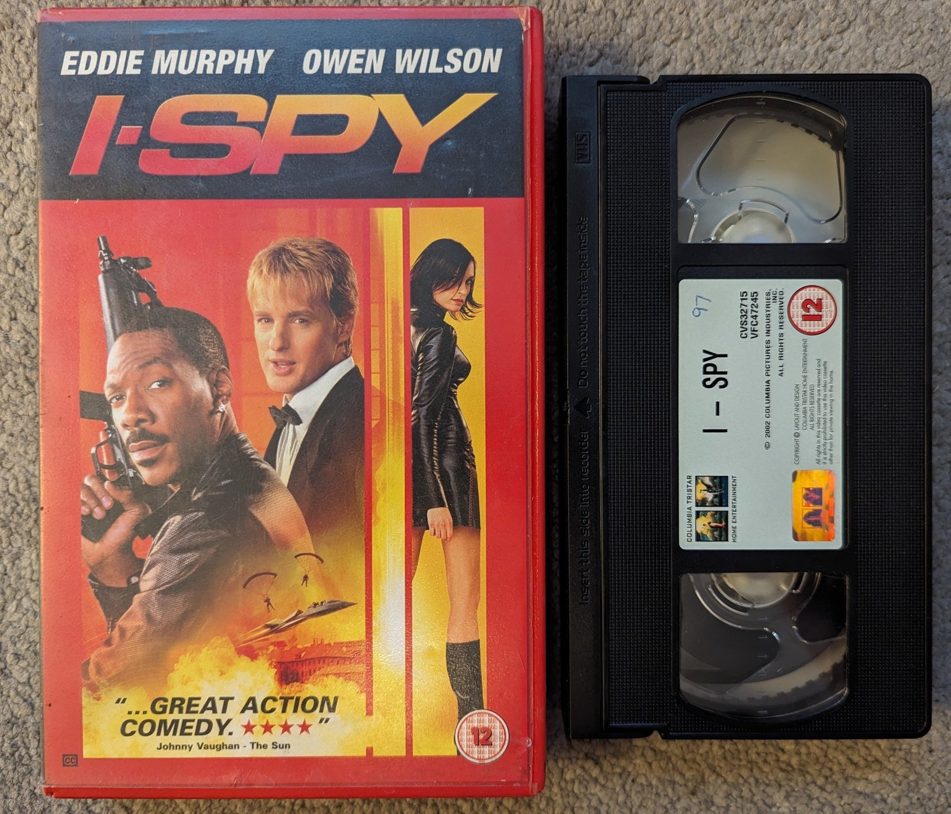 I - Spy (2002) VHS Video Ex Rental - Flippin Retro Video Shop