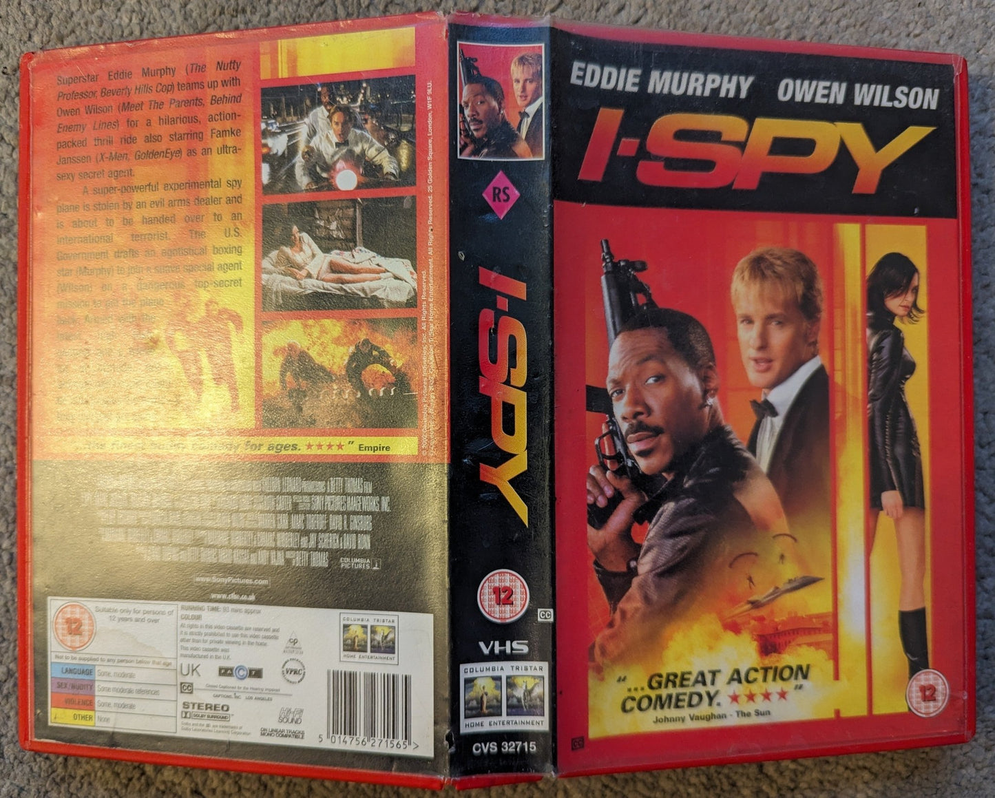 I - Spy (2002) VHS Video Ex Rental - Flippin Retro Video Shop