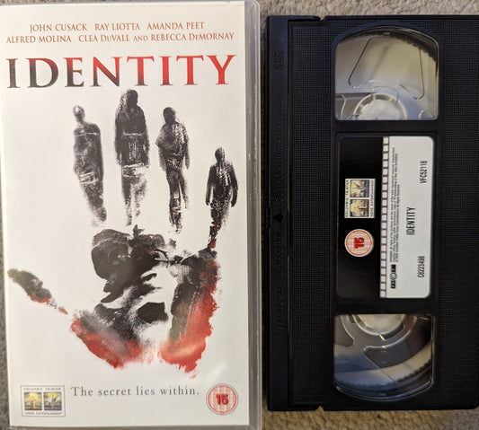 Identity (2003) VHS Video - Flippin Retro Video Shop