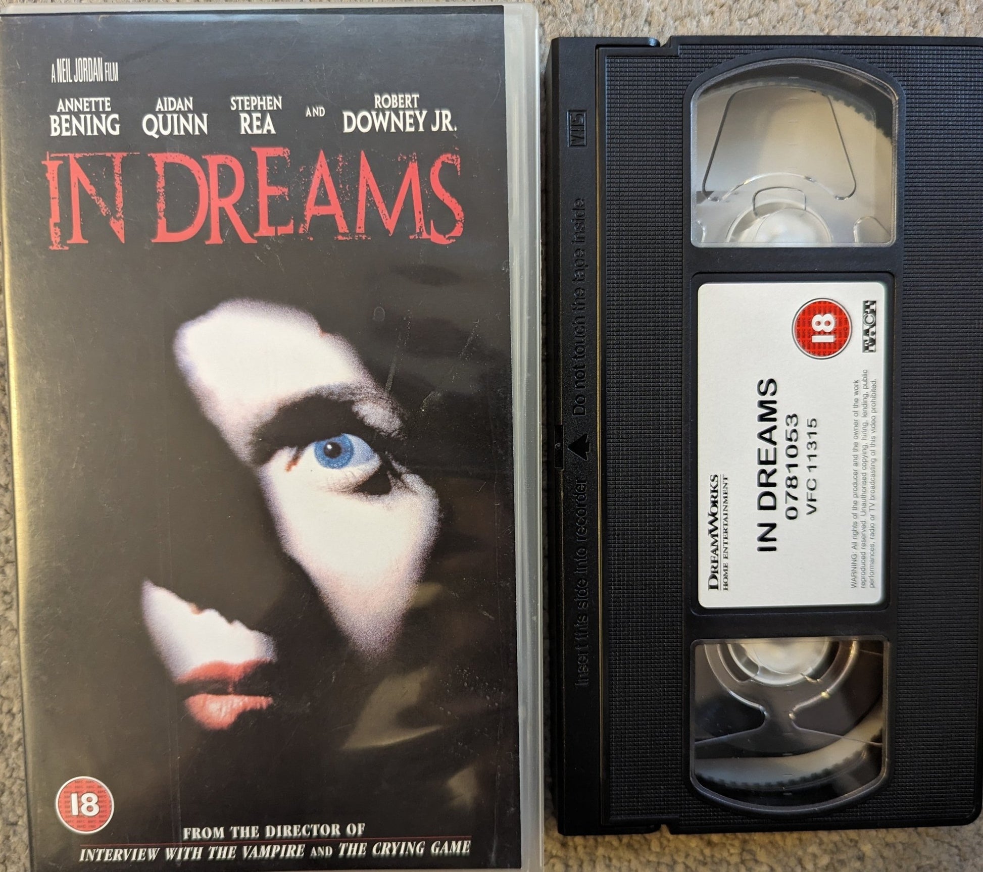 In Dreams (1999) VHS Video - Flippin Retro Video Shop