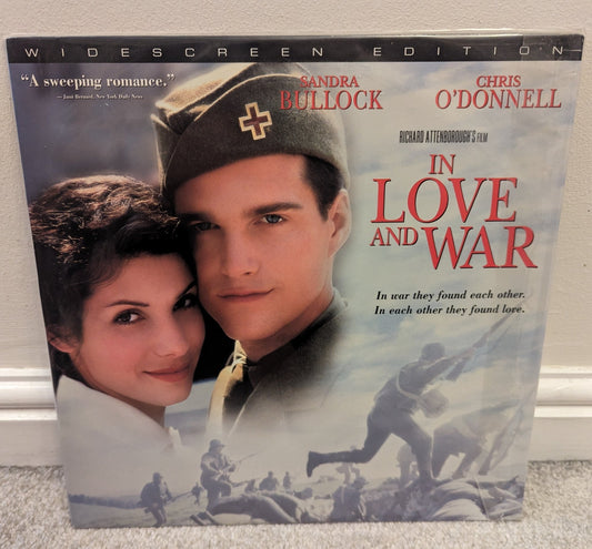 In Love and War (1996) Laserdisc NTSC - Flippin Retro Video Shop