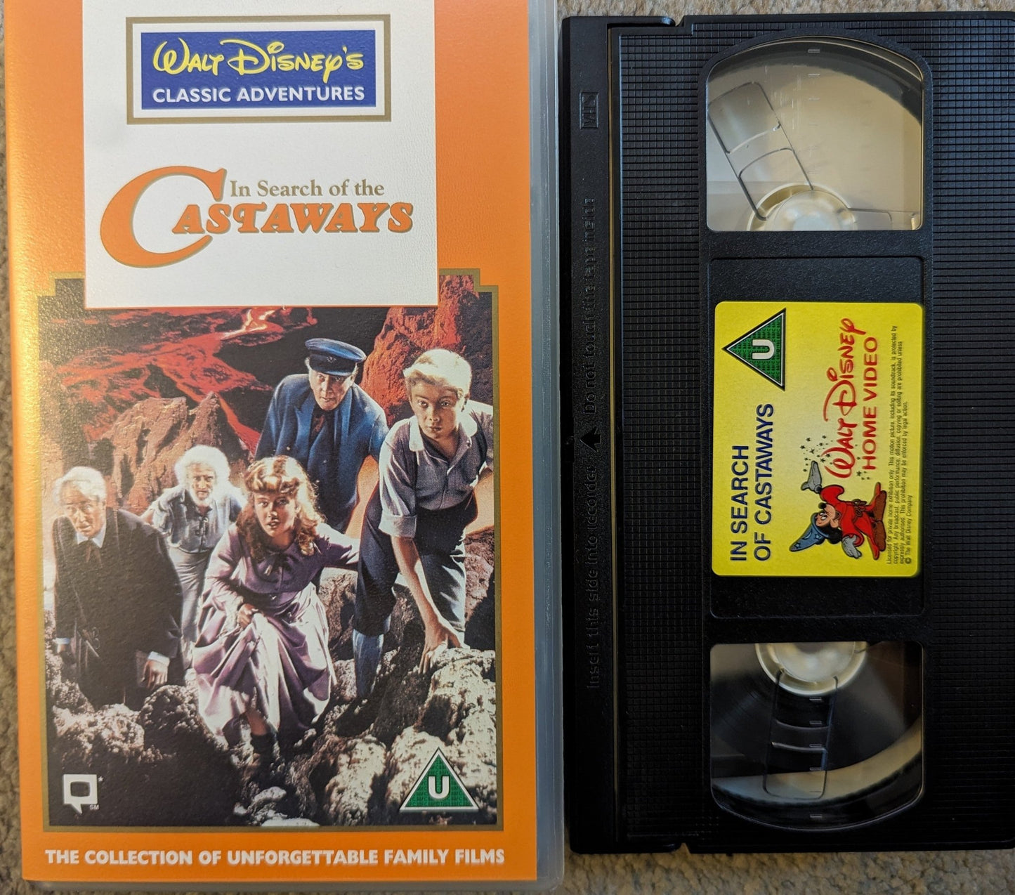 In Search of the Castaways (1962) VHS Video - Flippin Retro Video Shop