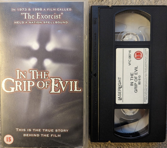 In The Grip Of Evil (1977) VHS Video Wide - screen - Flippin Retro Video Shop