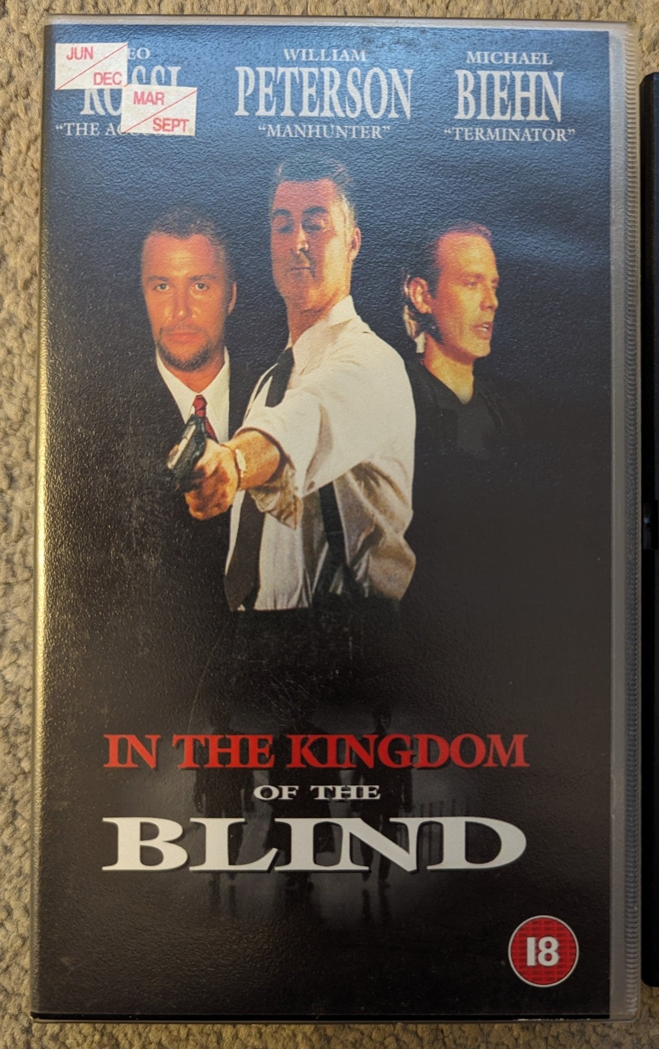 In The Kingdom Of The Blind (1995) VHS Video - Flippin Retro Video Shop