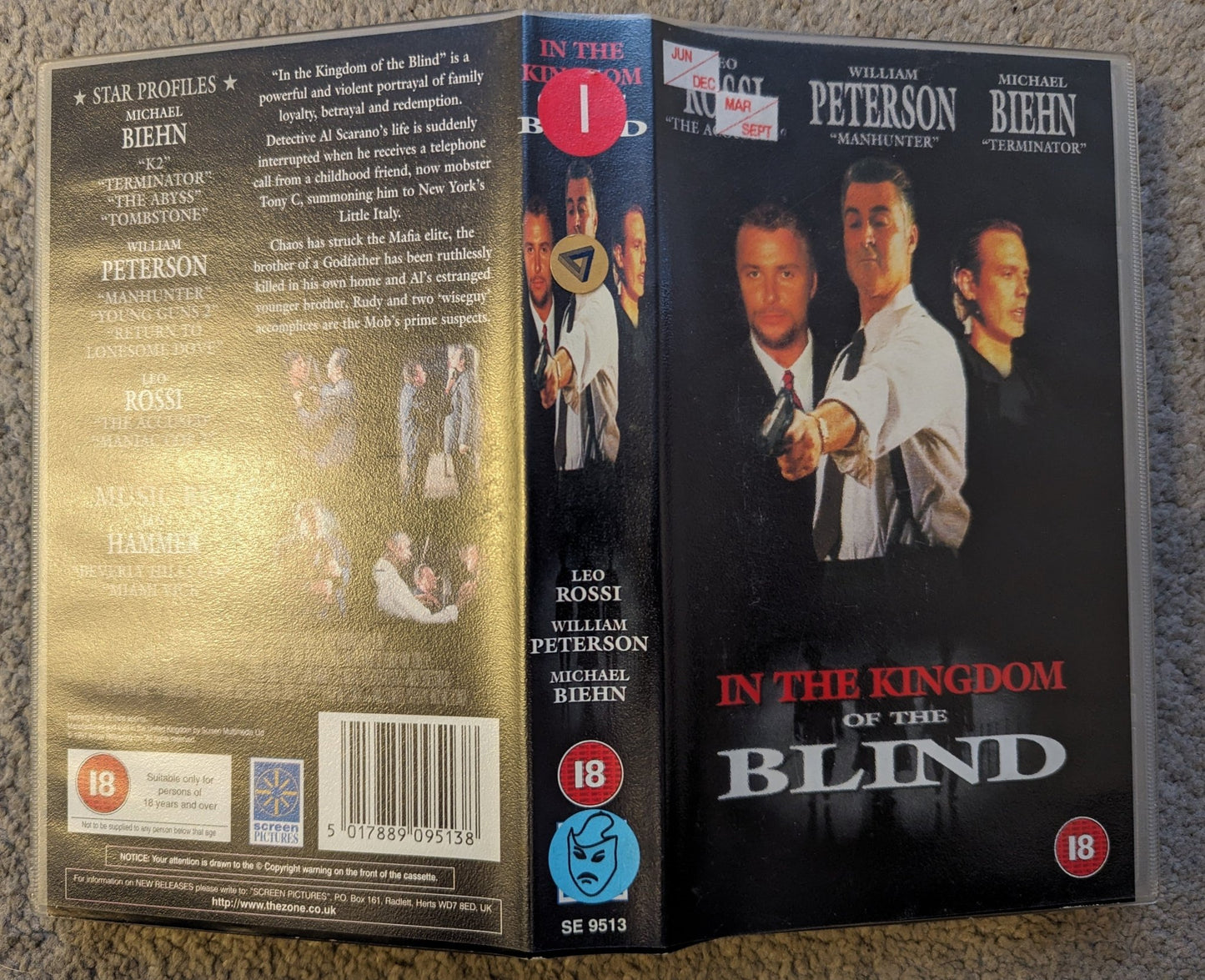 In The Kingdom Of The Blind (1995) VHS Video - Flippin Retro Video Shop