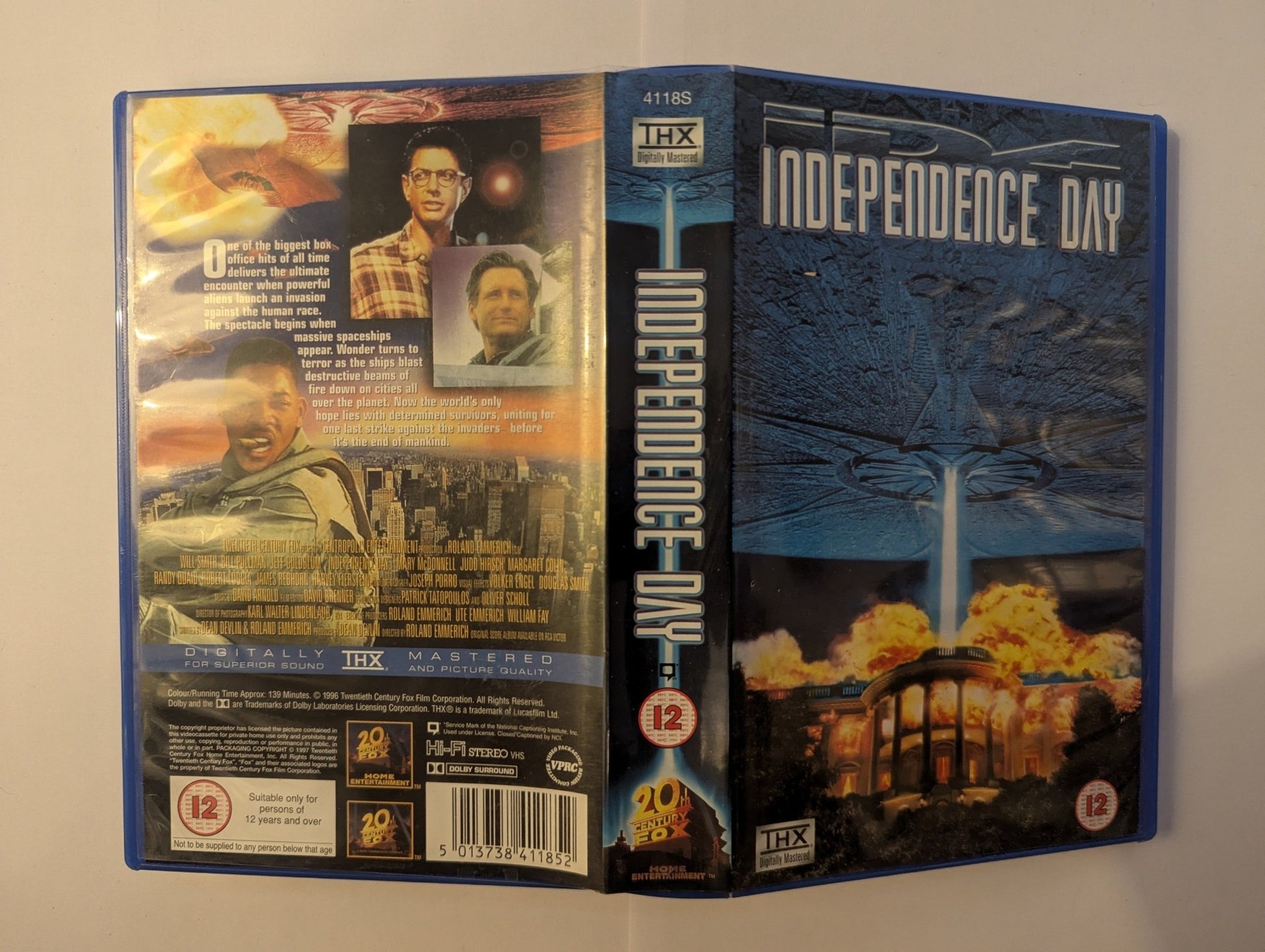 Independence Day (1996) VHS Video - Flippin Retro Video Shop