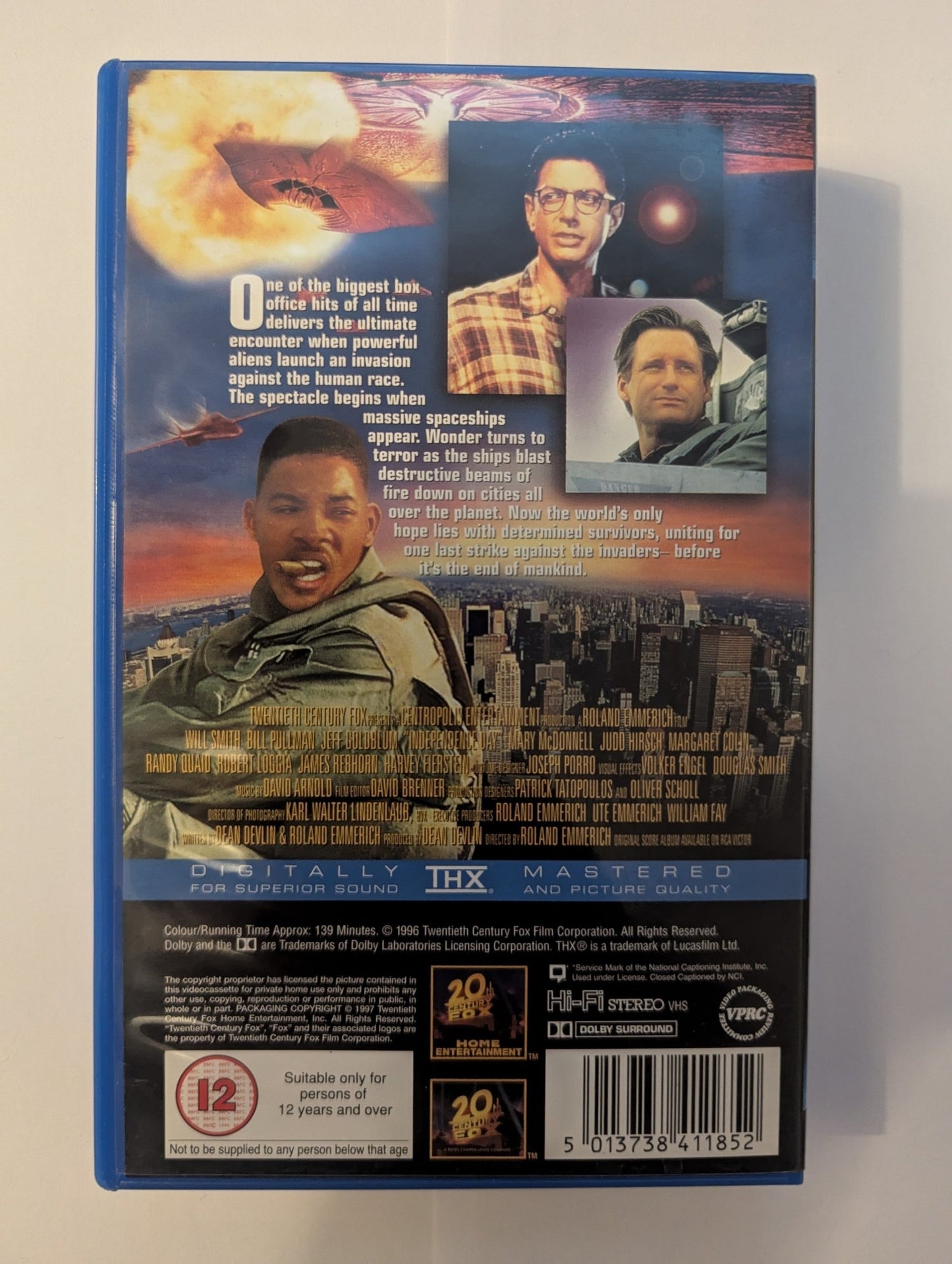 Independence Day (1996) VHS Video - Flippin Retro Video Shop