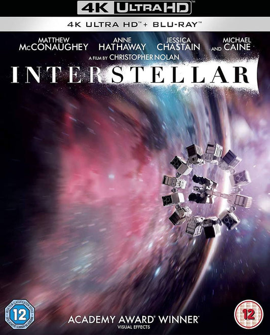 Interstellar (2014) 4K Ultra HD Blu - Ray - Flippin Retro Video Shop