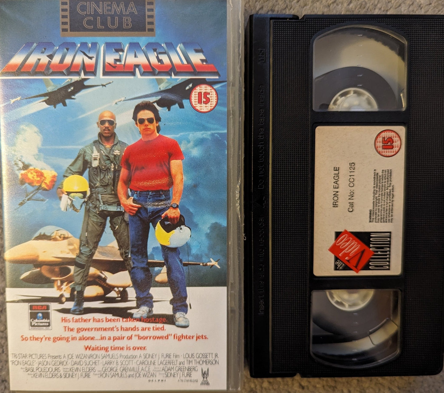 Iron Eagle (1986) VHS Video - Flippin Retro Video Shop