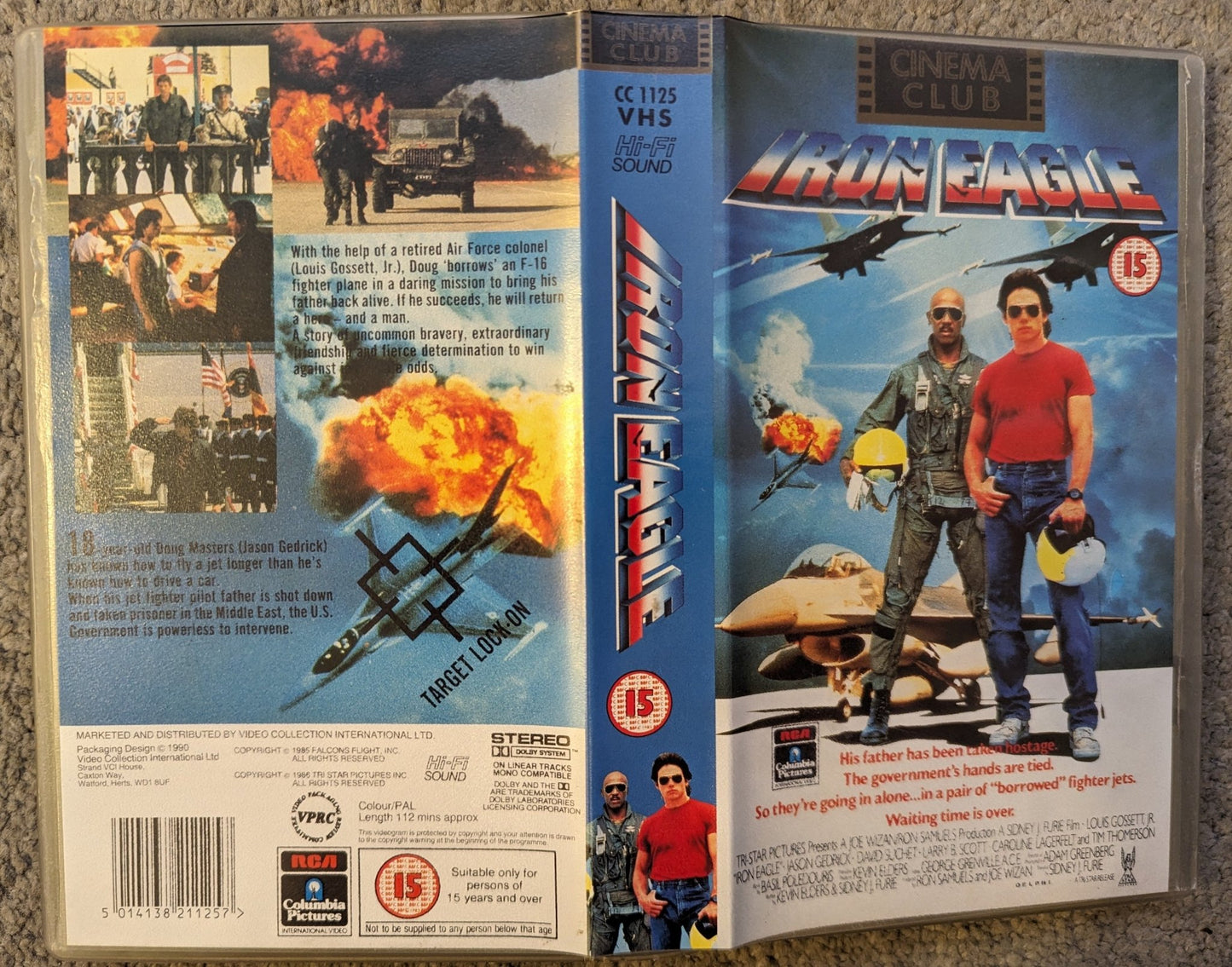 Iron Eagle (1986) VHS Video - Flippin Retro Video Shop