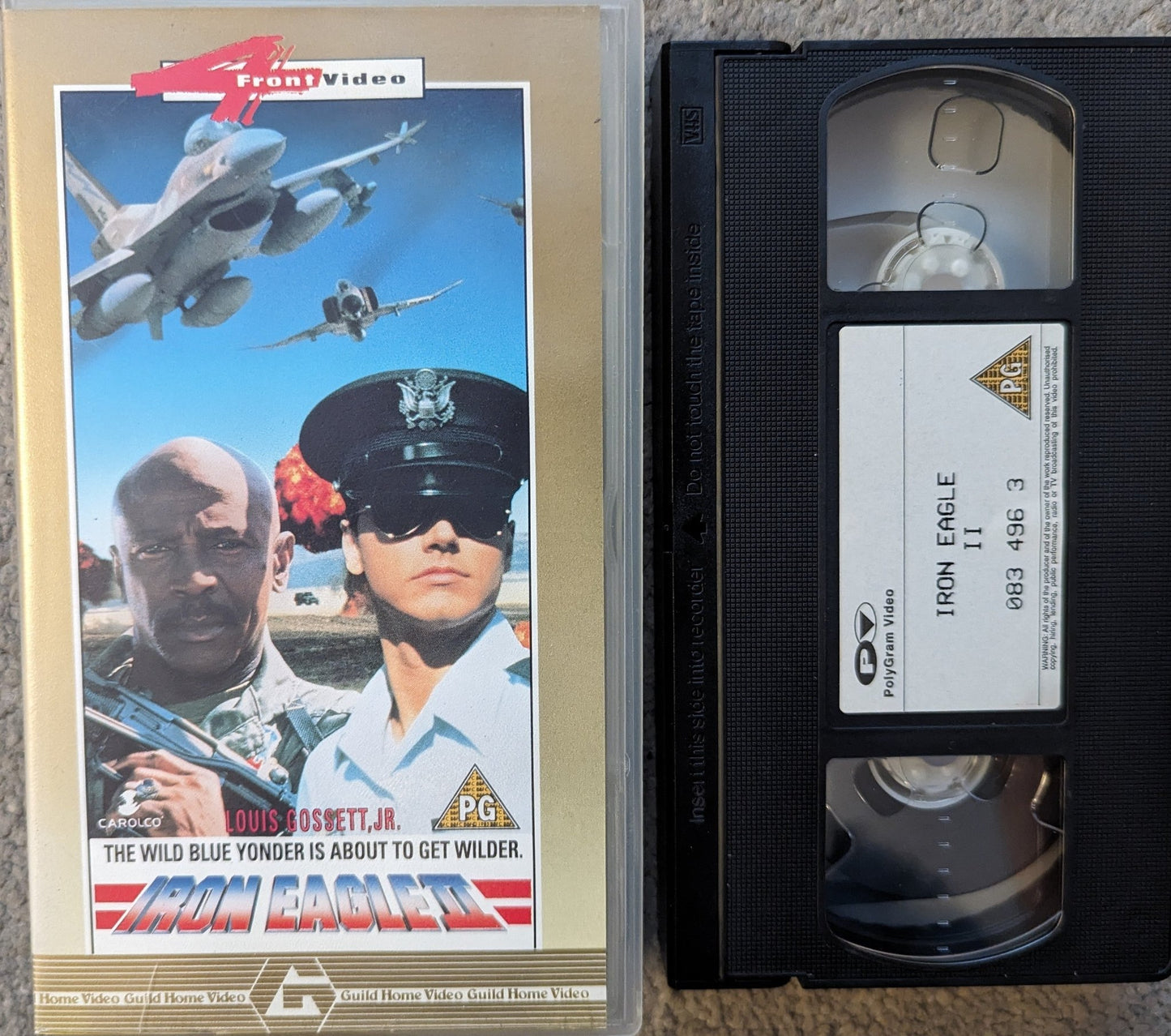 Iron Eagle 2 (1988) VHS Video - Flippin Retro Video Shop