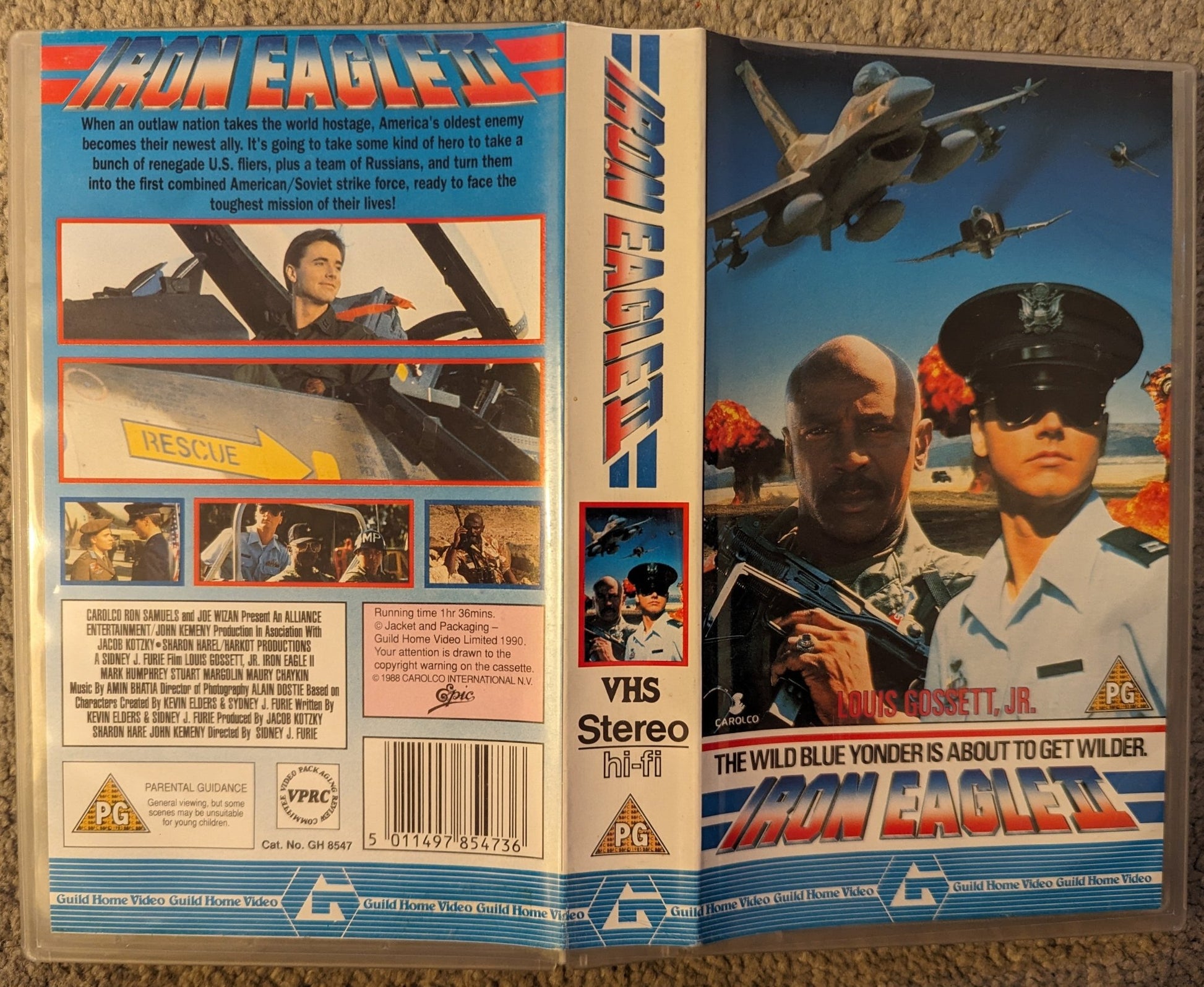 Iron Eagle 2 (1988) VHS Video - Flippin Retro Video Shop