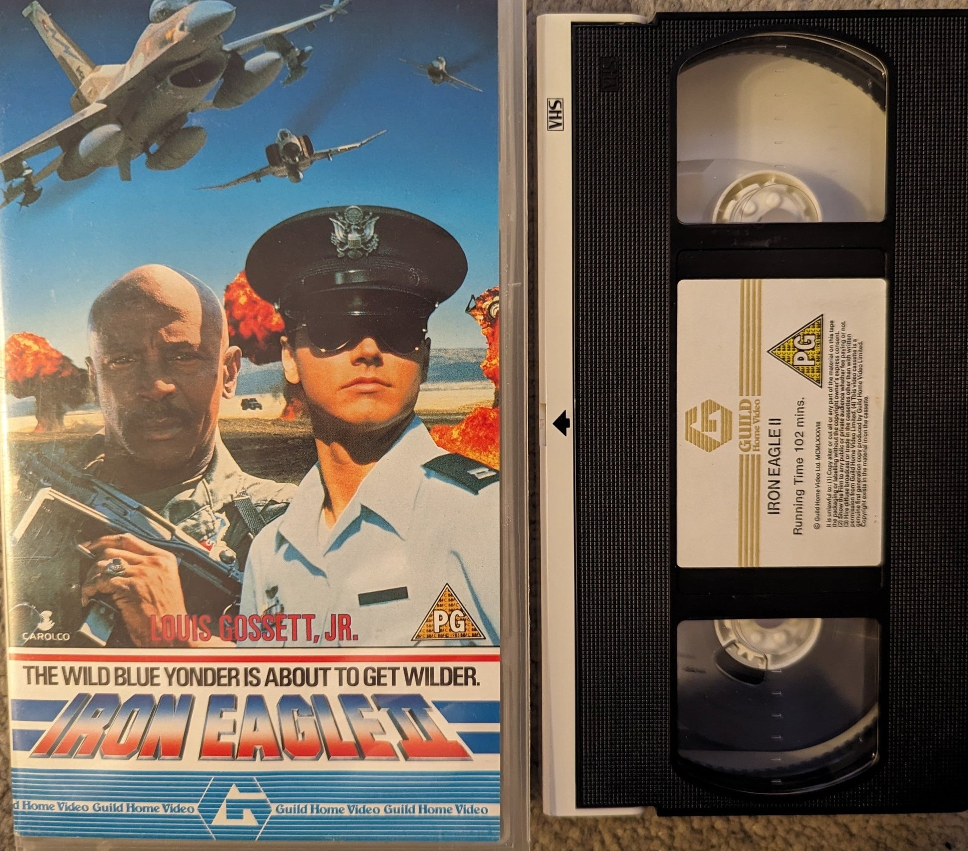 Iron Eagle 2 (1988) VHS Video - Flippin Retro Video Shop