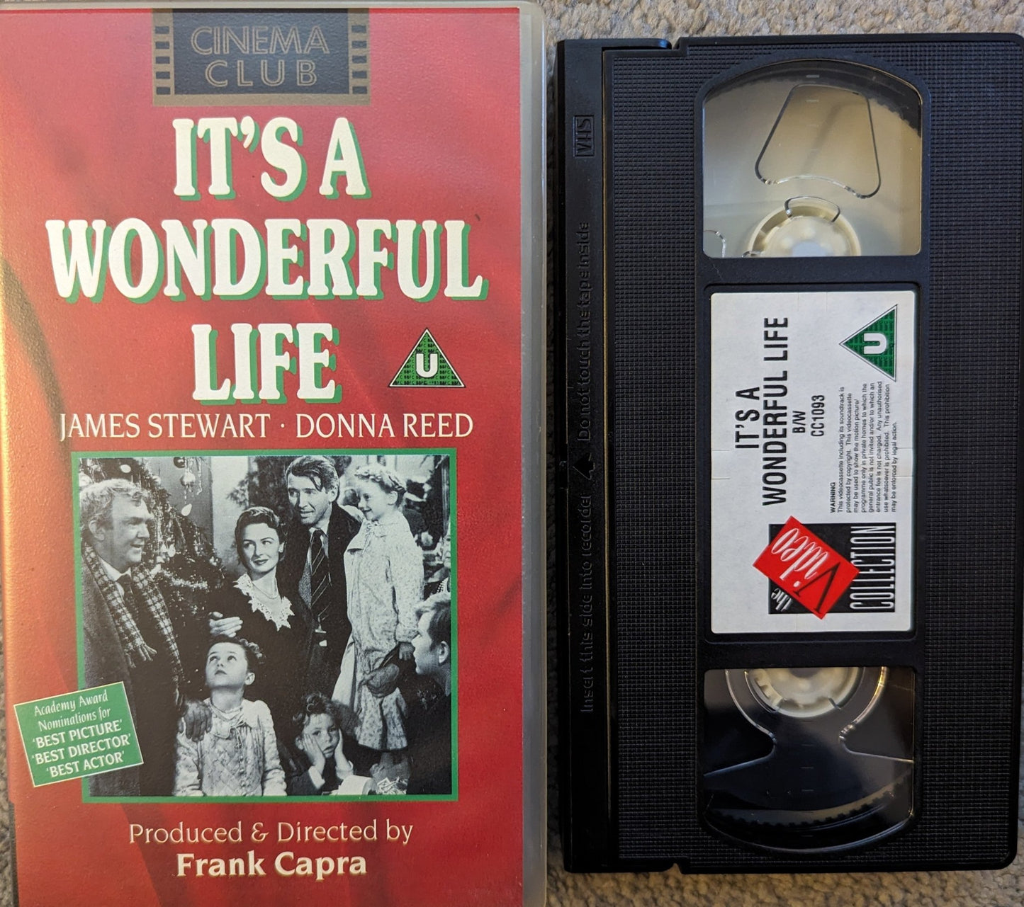 It's A Wonderful Life (1946) My Way VHS Video - Flippin Retro Video Shop