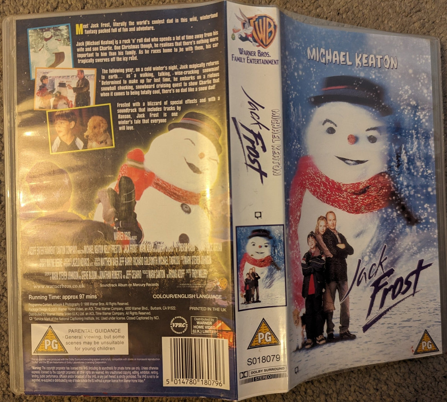 Jack Frost (1998) VHS Video - Flippin Retro Video Shop