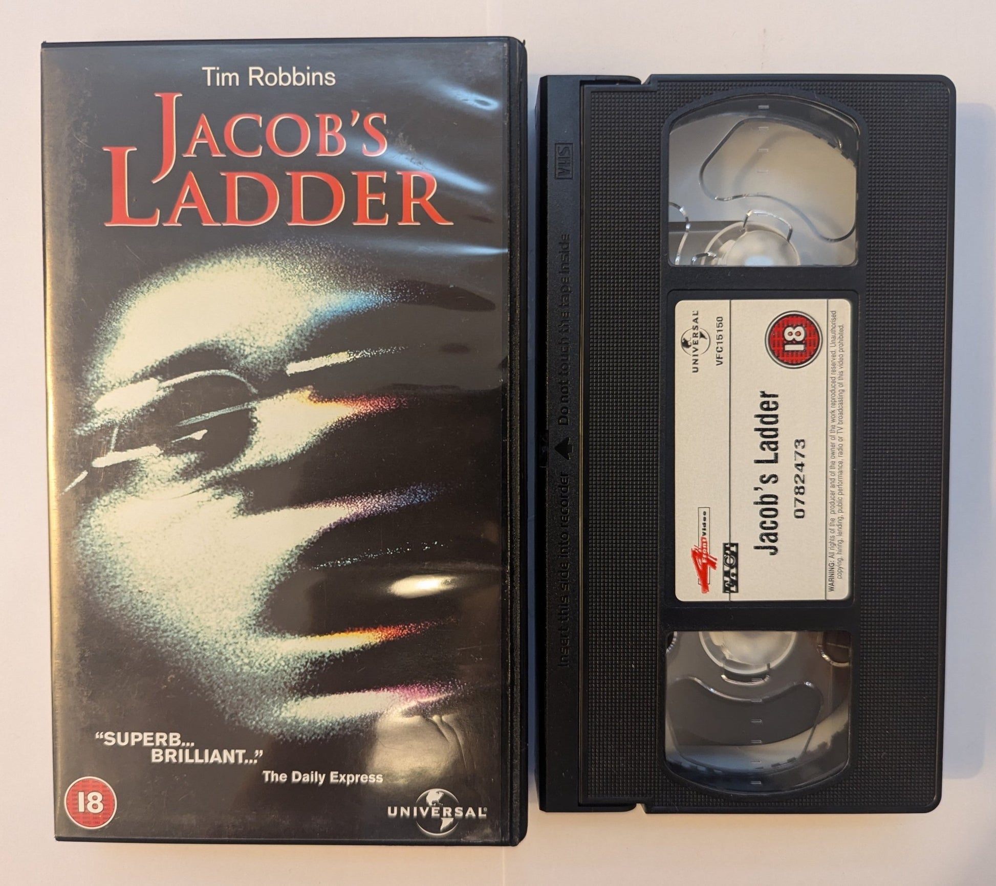 Jacob's Ladder (1990) VHS Video - Flippin Retro