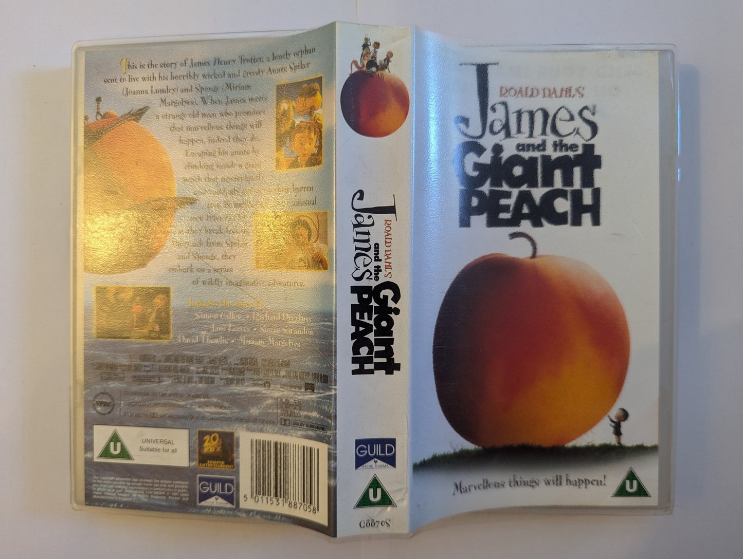 James and the Giant Peach (1996) VHS Video - Flippin Retro Video Shop