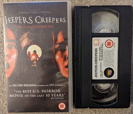 Jeepers Creepers (2001) VHS Video - Flippin Retro Video Shop