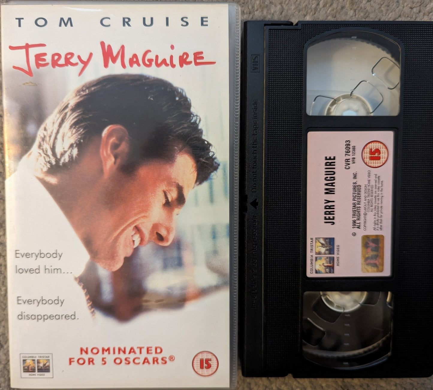 Jerry Maguire (1996) VHS Video - Flippin Retro Video Shop