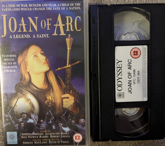 Joan Of Arc VHS Video - Flippin Retro Video Shop