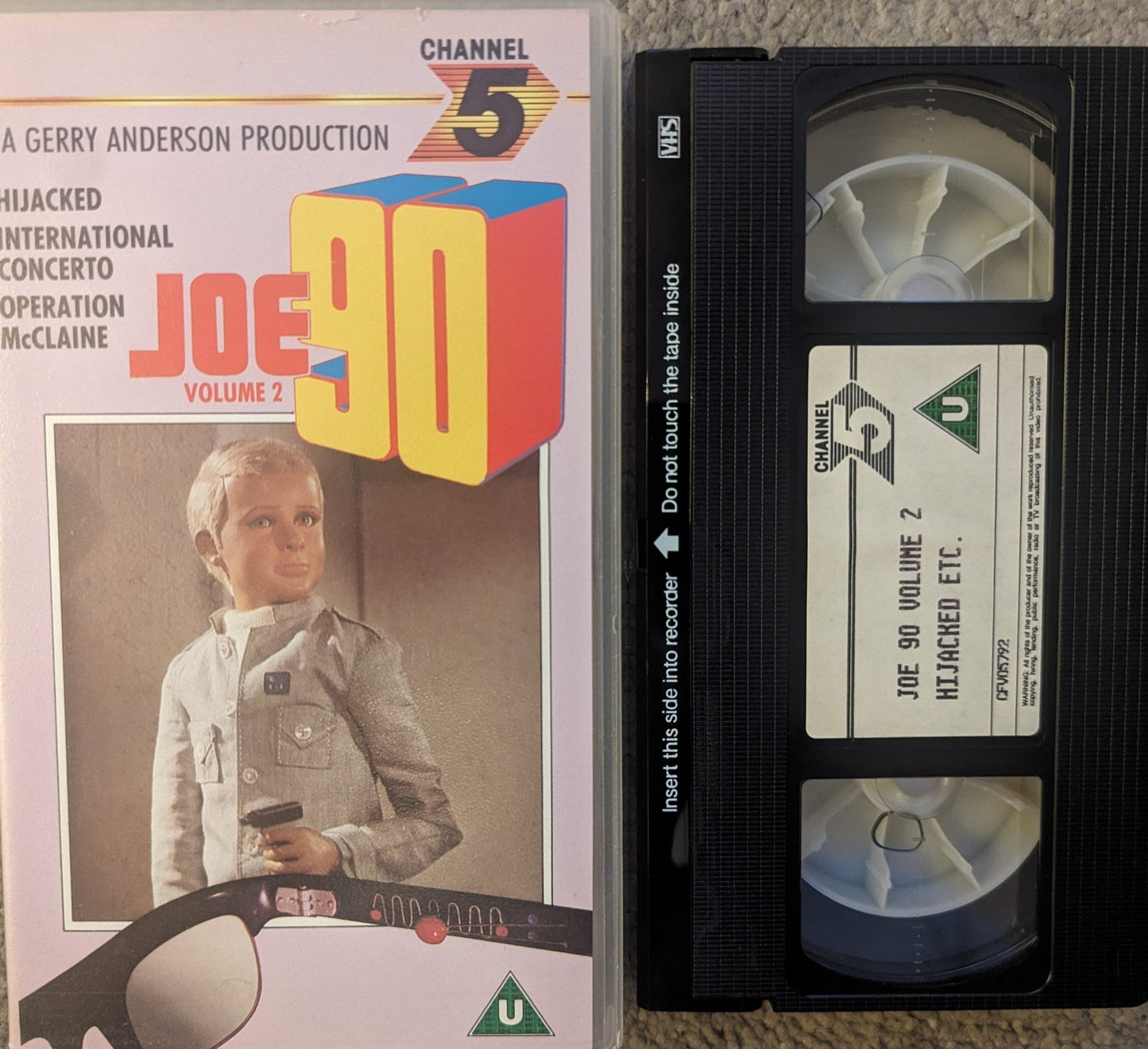 Joe 90 Volume 2 VHS Video - Flippin Retro Video Shop