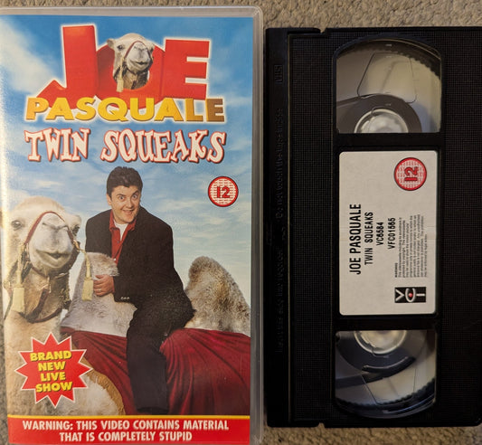 Joe Pasquale Twin Squeaks (1997) VHS Video - Flippin Retro Video Shop