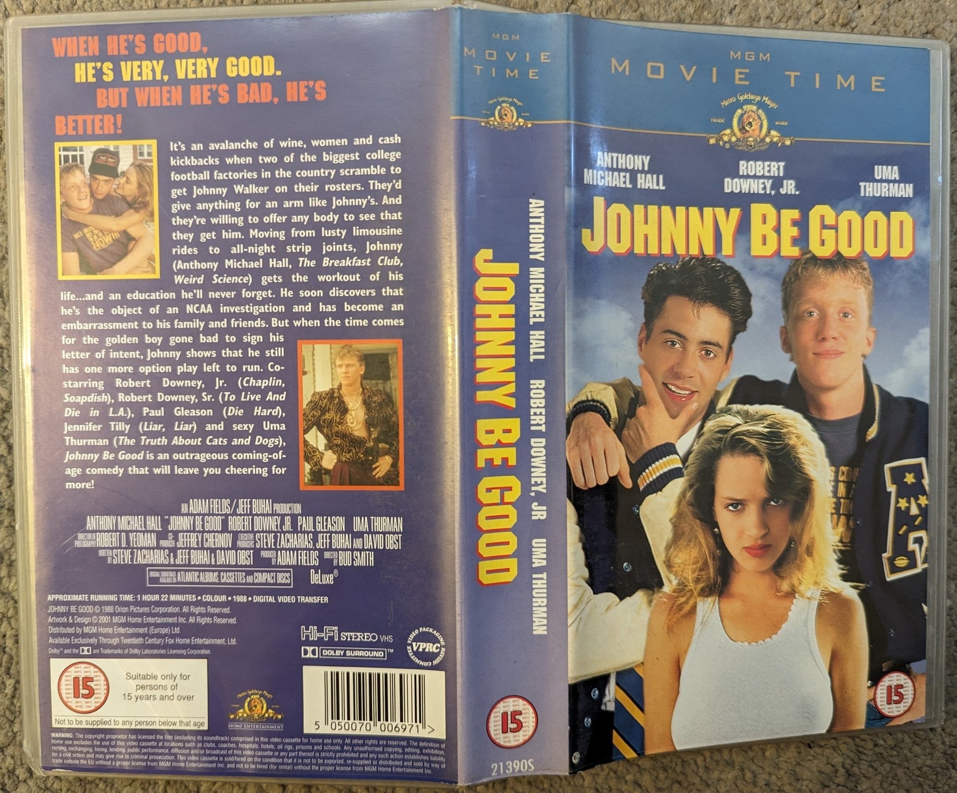 Johnny Be Good (1988) VHS Video - Flippin Retro Video Shop