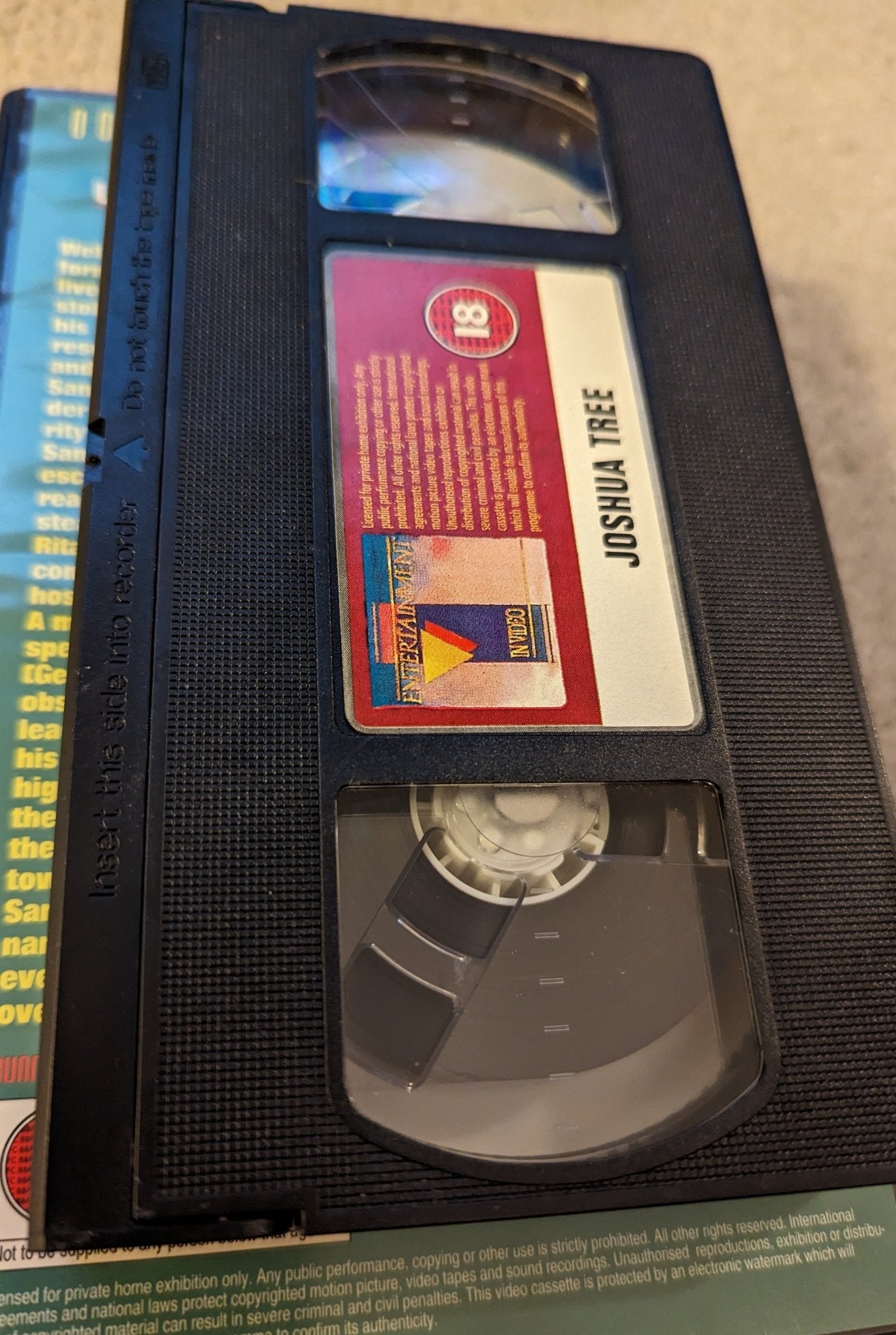 Joshua Tree (1993) VHS Video Ex Rental SAMPLE - Flippin Retro Video Shop