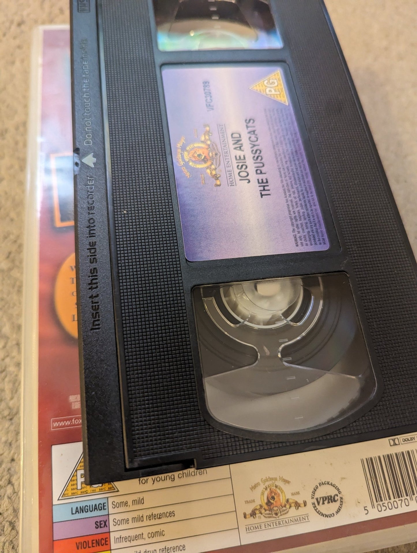 Josie and the Pussycats (2001) VHS Video Ex Rental - Flippin Retro Video Shop