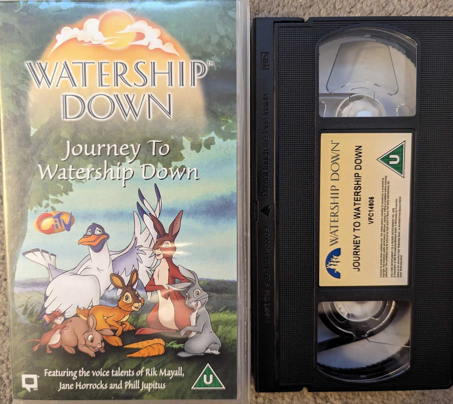 Journey To Watership Down VHS Video - Flippin Retro Video Shop