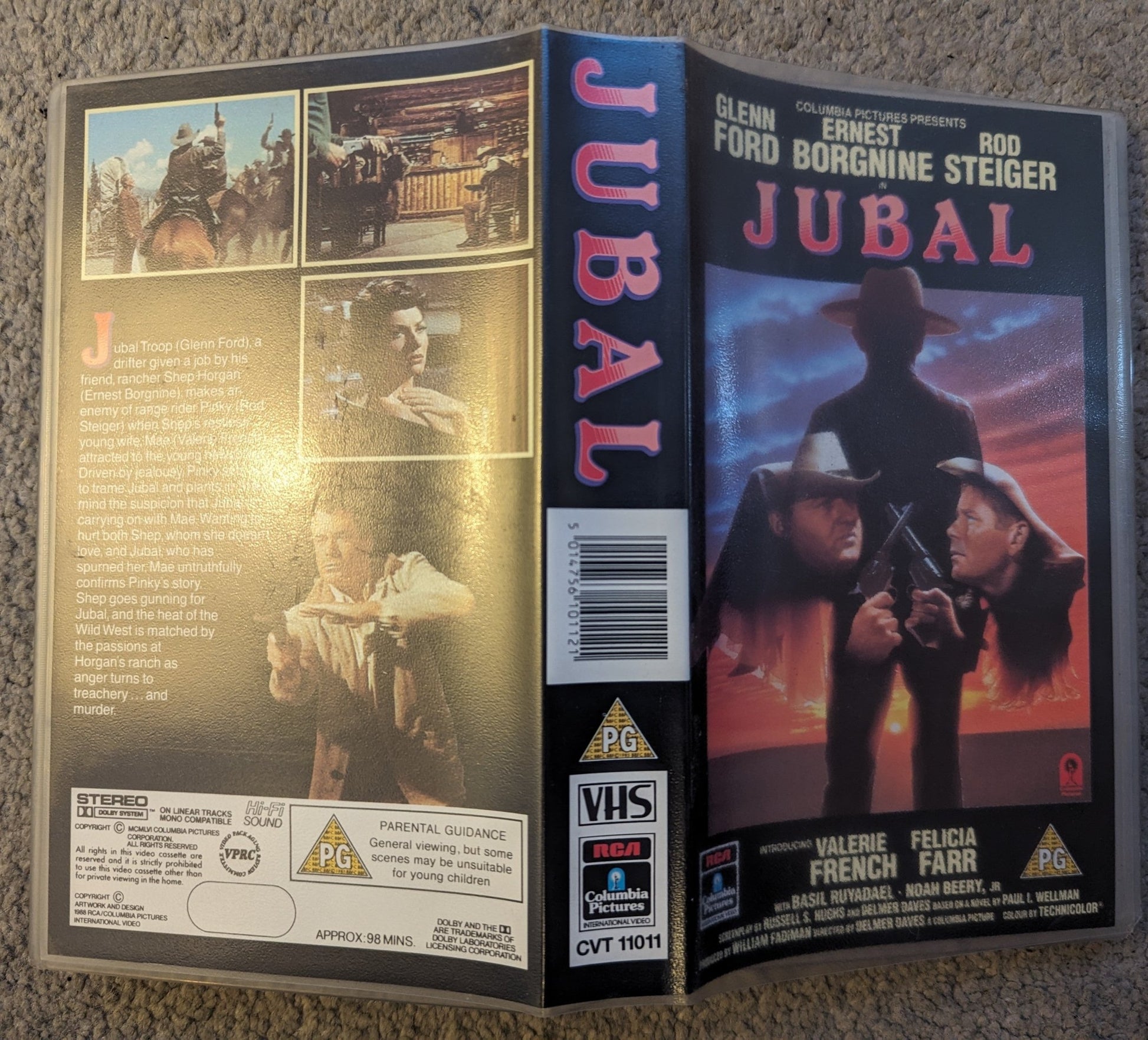 Jubal (1956) VHS Video - Flippin Retro Video Shop