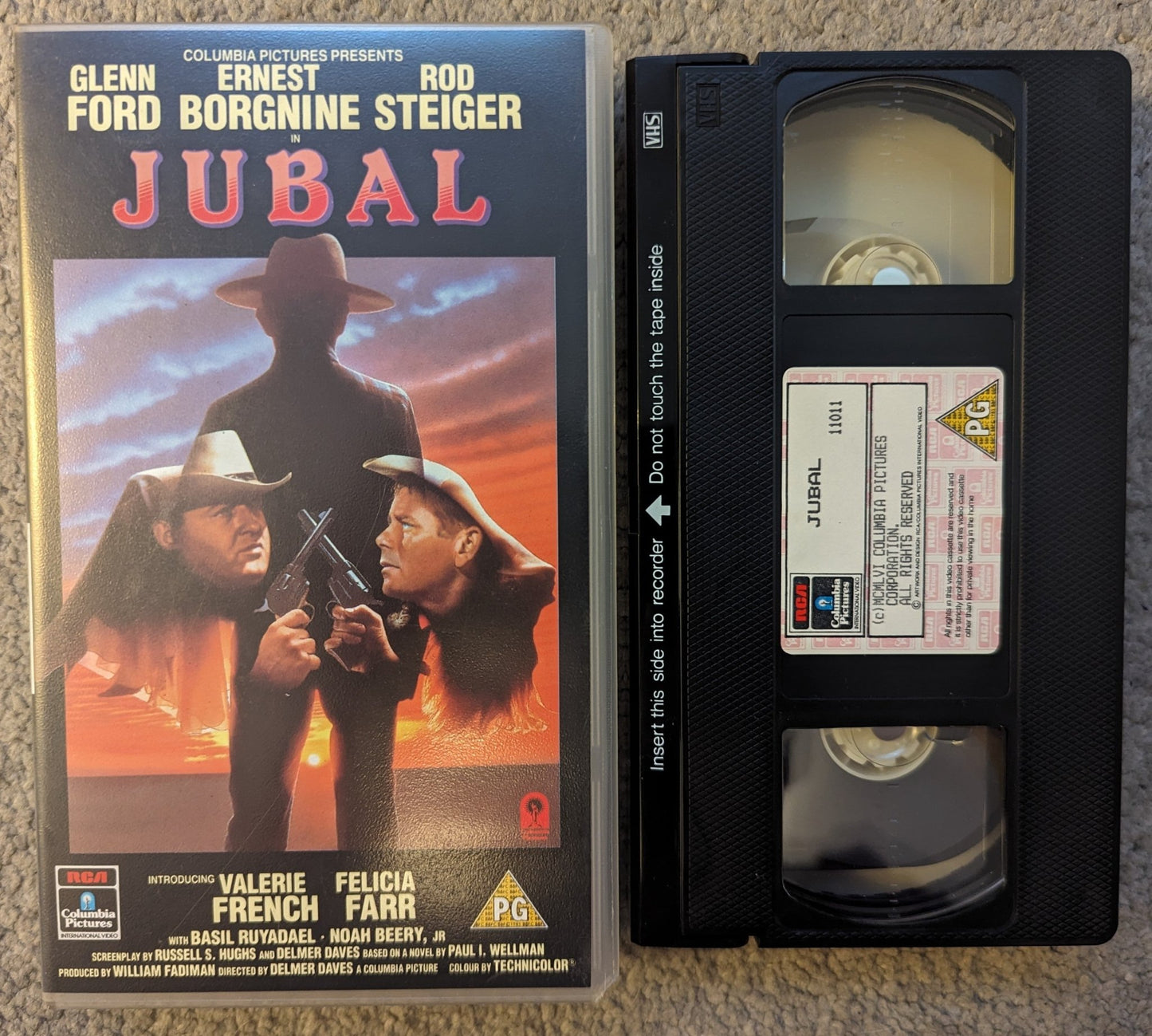 Jubal (1956) VHS Video - Flippin Retro Video Shop