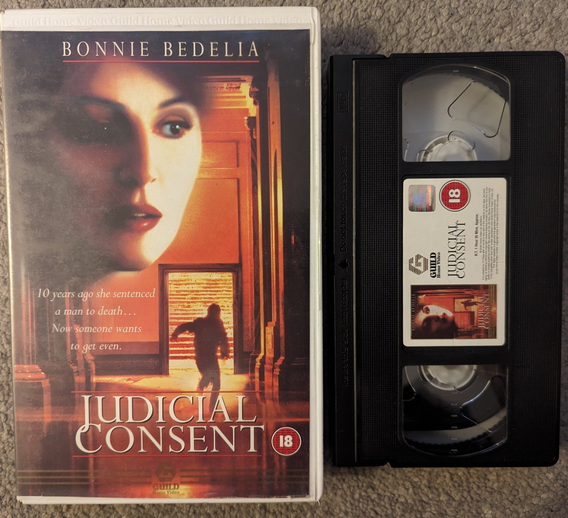 Judicial Consent (1994) VHS Video Ex Rental - Flippin Retro Video Shop