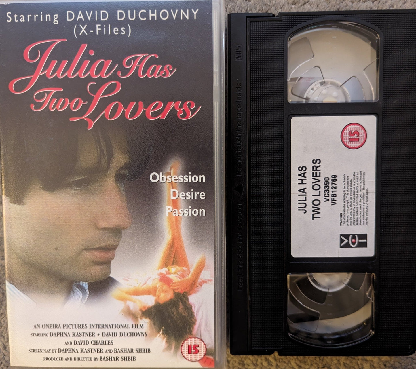 Julia Has Two Lovers (1991) VHS Video - Flippin Retro Video Shop