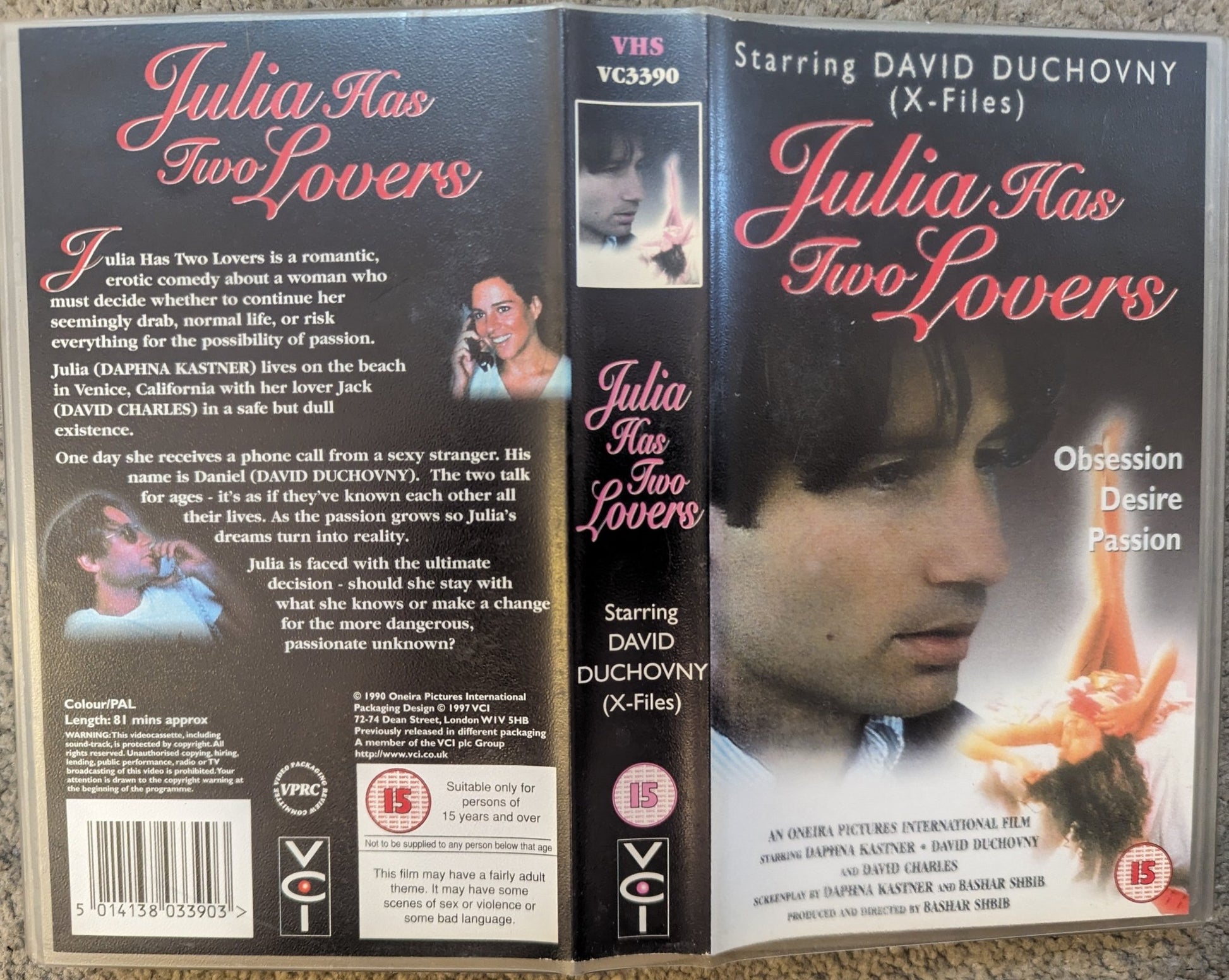 Julia Has Two Lovers (1991) VHS Video - Flippin Retro Video Shop