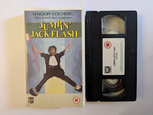 Jumpin' Jack Flash (1986) VHS Video - Flippin Retro Video Shop