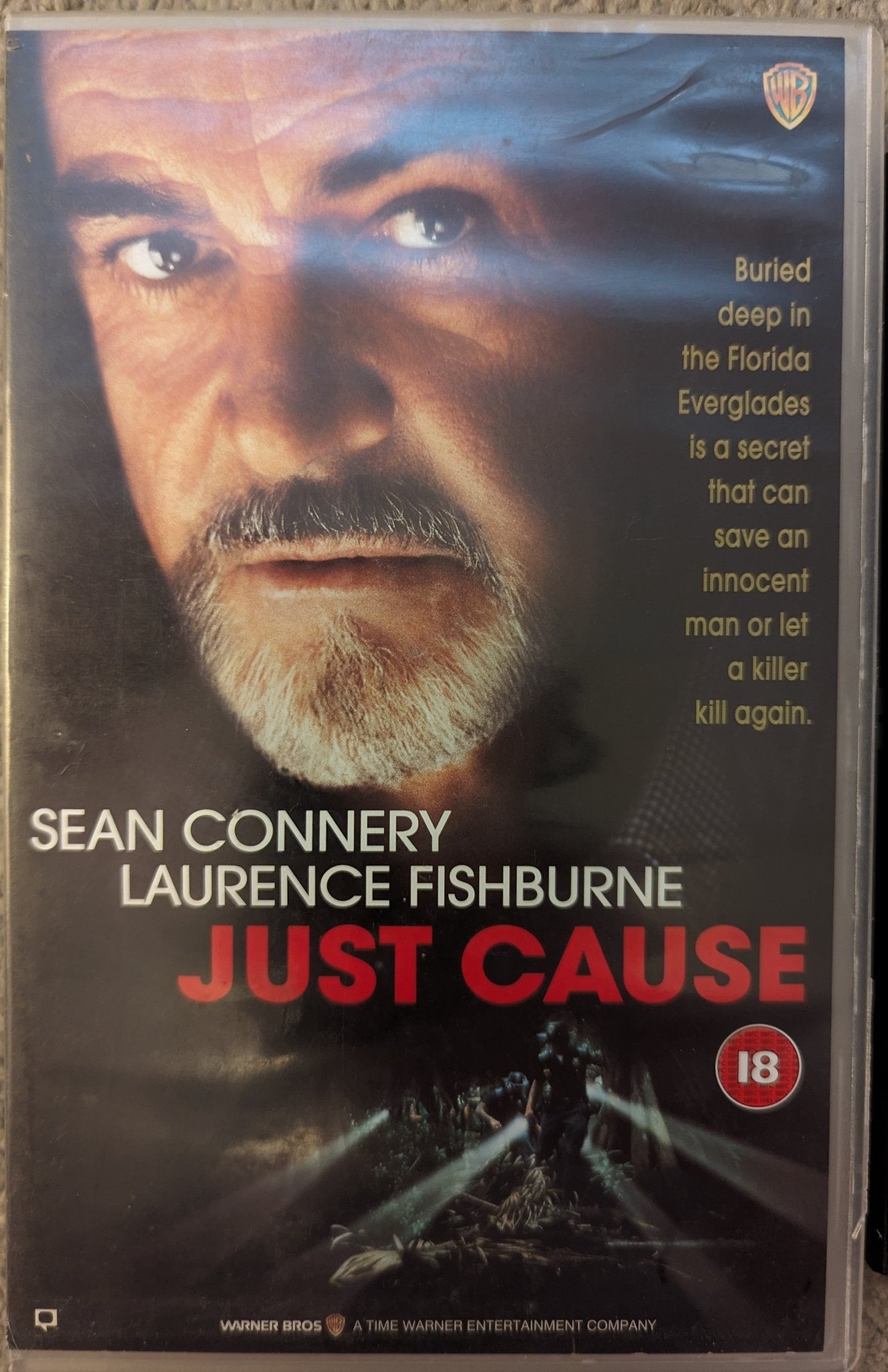 Just Cause (1995) VHS Video Ex Rental - Flippin Retro Video Shop