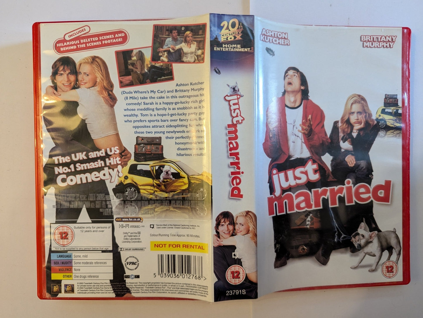 Just Married (2003) VHS Video - Flippin Retro