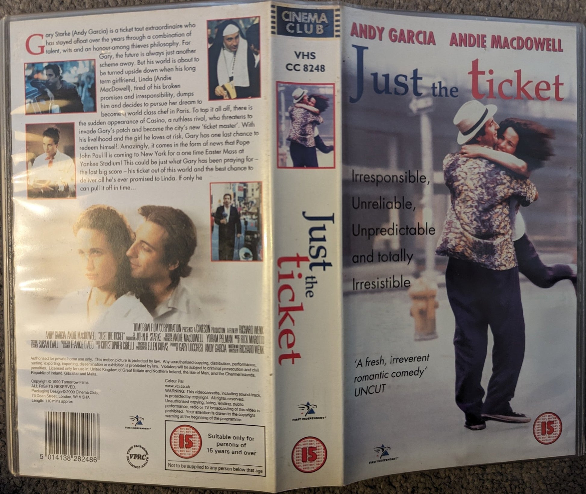 Just The Ticket (1998) VHS Video - Flippin Retro Video Shop