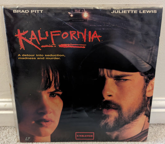 Kalifornia (1993) Laserdisc NTSC - Flippin Retro Video Shop